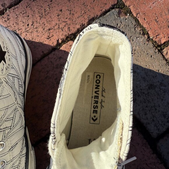 CONVERSE Chuck 70 high Runway Cable - Cream (Size US 9W) - RARE Design - Picture 5 of 9